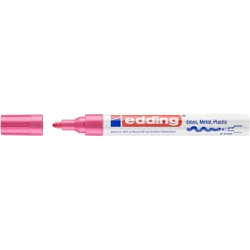 Lakkmarker 2-4mm, kerek Edding 750 rózsa