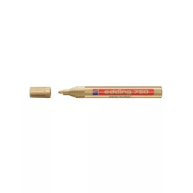 Lakkmarker 2-4mm, kerek Edding 750 arany