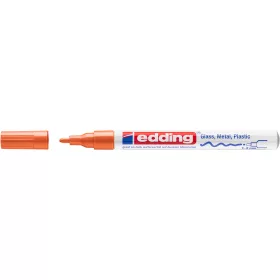 Lakkmarker 1-2mm, kerek Edding 751 narancs