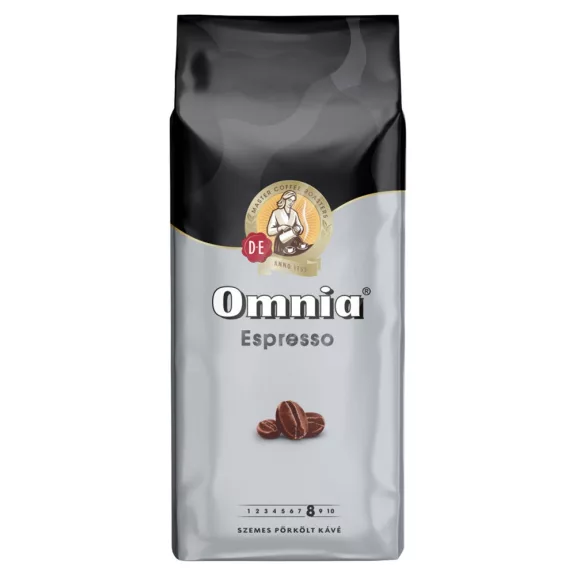 Kávé szemes, 1000g, Douwe Egberts Omnia Espresso Kávé szemes, 1000g, Douwe Egberts Omnia Espresso