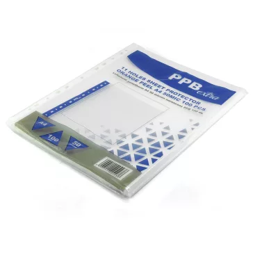   Genotherm lefűzhető, A4, 50 micron narancsos PPB Extra 100 db/csomag,