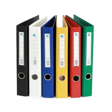   Gyűrűskönyv A4, 3,5cm, 4 gyűrűs PP/PP Bluering® Prémium sárga