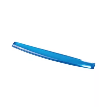   Csuklótámasz billentyűzethez, géltöltésű, Fellowes® Crystal Gel, kék
