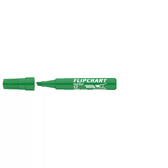 Flipchart marker vízbázisú 1-4mm, vágott Artip 12 zöld Flipchart marker vízbázisú 1-4mm, vágott Artip 12 zöld