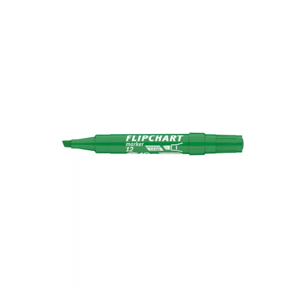 Flipchart marker vízbázisú 1-4mm, vágott Artip 12 zöld Flipchart marker vízbázisú 1-4mm, vágott Artip 12 zöld