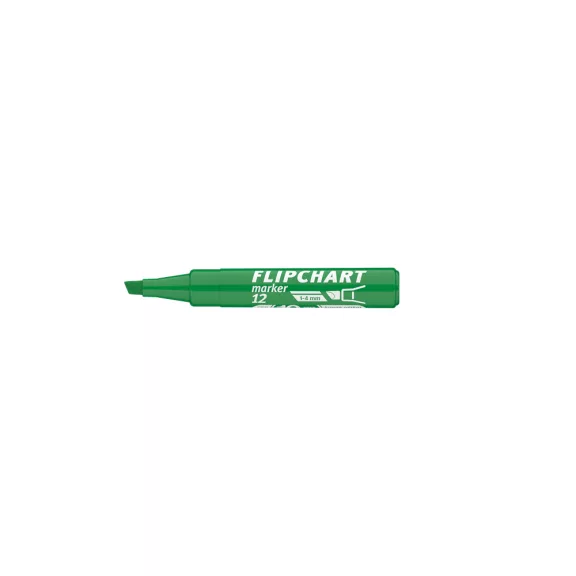 Flipchart marker vízbázisú 1-4mm, vágott Artip 12 zöld Flipchart marker vízbázisú 1-4mm, vágott Artip 12 zöld