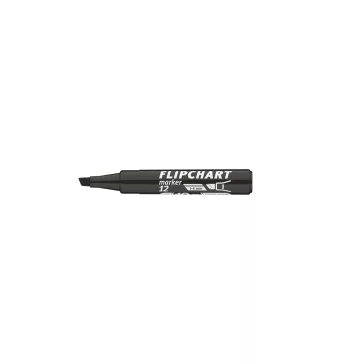 Flipchart marker vízbázisú 1-4mm, vágott Artip 12 fekete