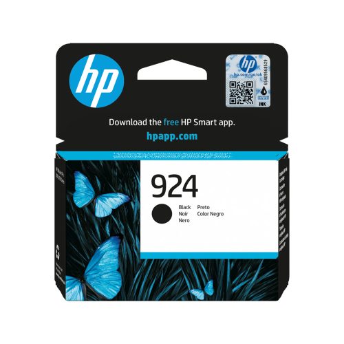 Hp 924/4K0U6NE tintapatron black ORIGINAL
