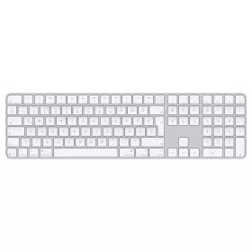  Billentyűzet APPLE MAGIC KEYBOARD bluetooth (QWERTZ, magyar nyelvű, Touch ID, számbillentyűzet) fehér