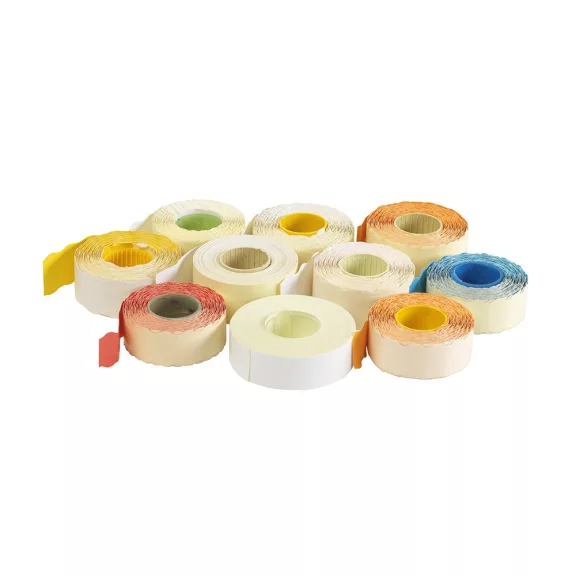 Árazószalag folyamatos 20mm, 14,5m 10 tekercs/csomag, fehér Árazószalag folyamatos 20mm, 14,5m 10 tekercs/csomag, fehér