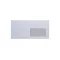 Boríték LA4 öntapadó bélésnyomott jobb ablakos 45x90mm 110x220mm J20A15 Bluering® fehér