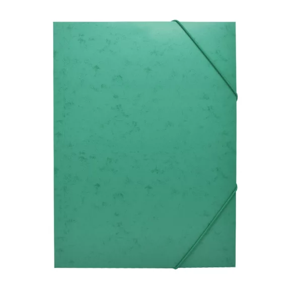 Gumis mappa A4, festett prespán mintás karton Bluering® zöld Gumis mappa A4, festett prespán mintás karton Bluering® zöld