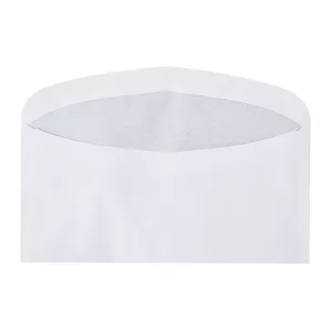   Boríték LC6/5 enyvezett bélésnyomott jobb ablakos 35x90mm 114x229mm J28A20 Bluering® fehér