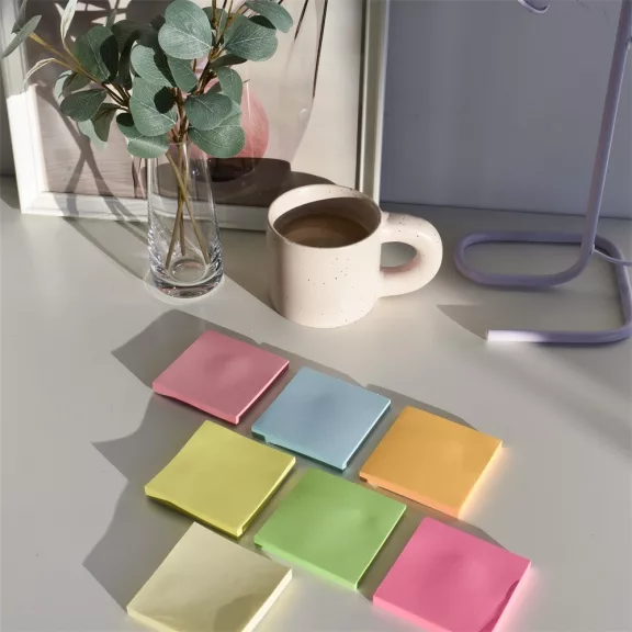 Jegyzettömb öntapadó, 76x76mm, 80lap, Bluering® , neon narancs Jegyzettömb öntapadó, 76x76mm, 80lap, Bluering® , neon narancs