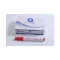 Flipchart marker rostirón vizes kerek végű 3mm, Bluering® piros