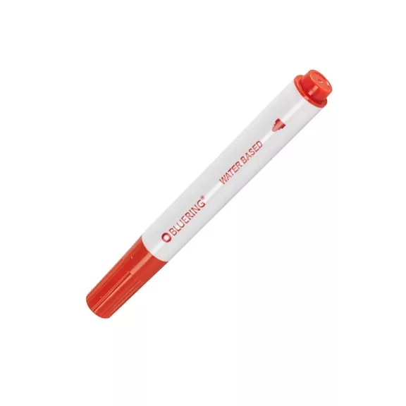 Flipchart marker rostirón vizes kerek végű 3mm, Bluering® piros Flipchart marker rostirón vizes kerek végű 3mm, Bluering® piros