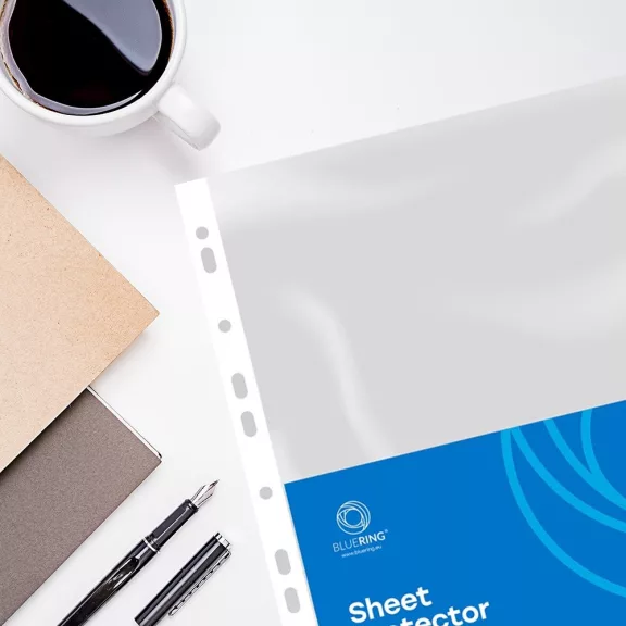 Genotherm lefűzhető, A4, 90 micron víztiszta Bluering® 50 db/csomag Genotherm lefűzhető, A4, 90 micron víztiszta Bluering® 50 db/csomag