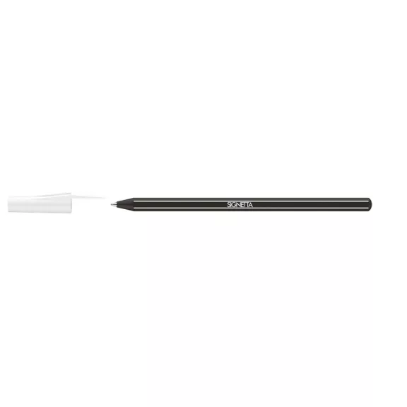 Golyóstoll 0,7mm, kupakos, Ico Signetta, írásszín fekete Golyóstoll 0,7mm, kupakos, Ico Signetta, írásszín fekete