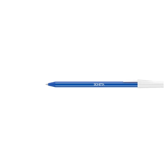 Golyóstoll 0,7mm, kupakos, Ico Signetta, írásszín kék Golyóstoll 0,7mm, kupakos, Ico Signetta, írásszín kék