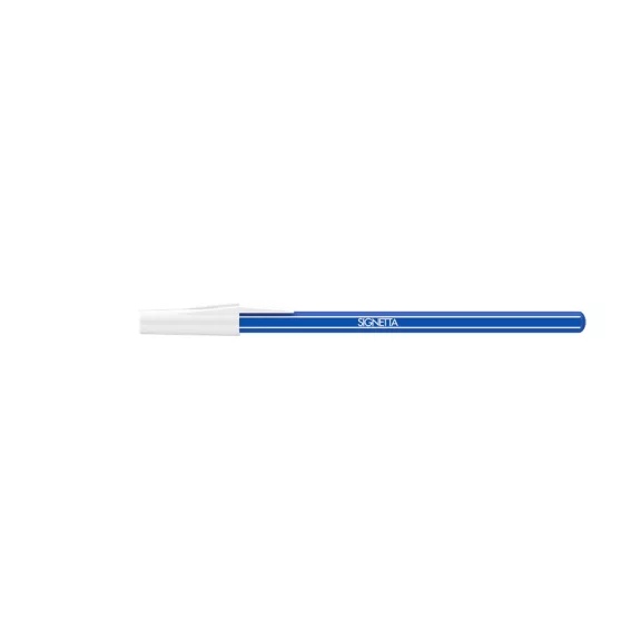 Golyóstoll 0,7mm, kupakos, Ico Signetta, írásszín kék Golyóstoll 0,7mm, kupakos, Ico Signetta, írásszín kék