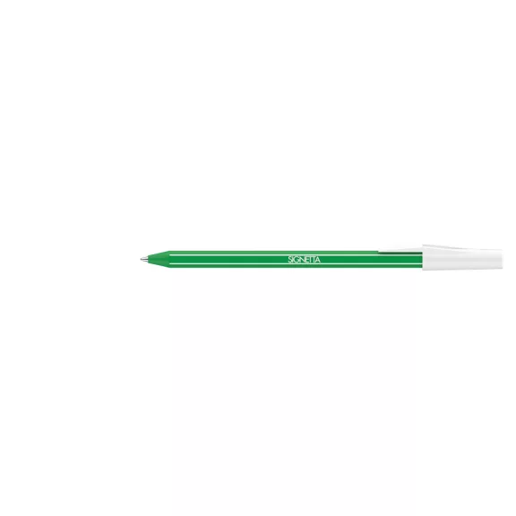 Golyóstoll 0,7mm, kupakos, Ico Signetta, írásszín zöld Golyóstoll 0,7mm, kupakos, Ico Signetta, írásszín zöld