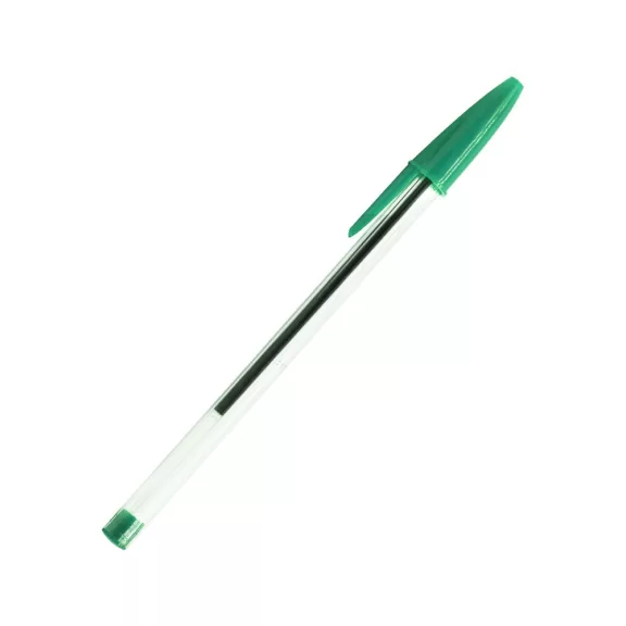 Golyóstoll eldobható kupakos Bluering® , írásszín zöld Golyóstoll eldobható kupakos Bluering® , írásszín zöld