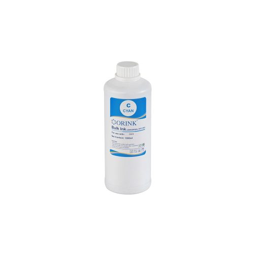 Utángyártott Ink Hp Universal dye cyan 1l ORINK