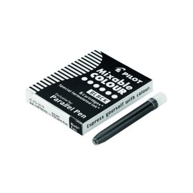   Töltőtoll tintapatron Pilot Parallel Pen 6 db/doboz, fekete