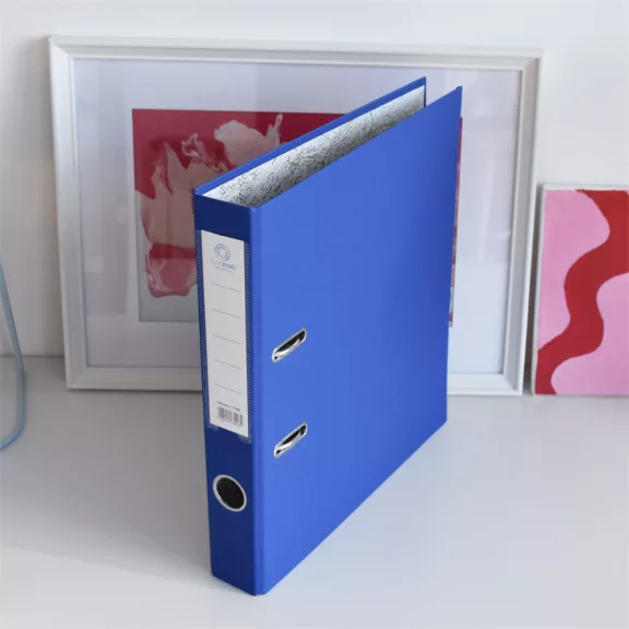 Iratrendező A4, 5cm,lapraszerelt, Bluering® Smart kék Iratrendező A4, 5cm,lapraszerelt, Bluering® Smart kék