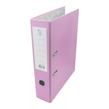   Iratrendező A4, 7,5cm,lapraszerelt, Bluering® Smart rózsaszín