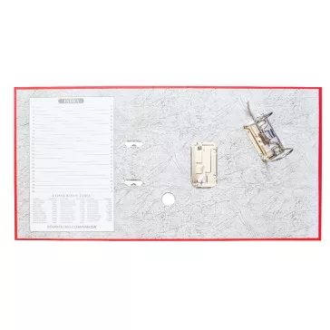 Iratrendező A4, 7,5cm,lapraszerelt, Bluering® Smart piros