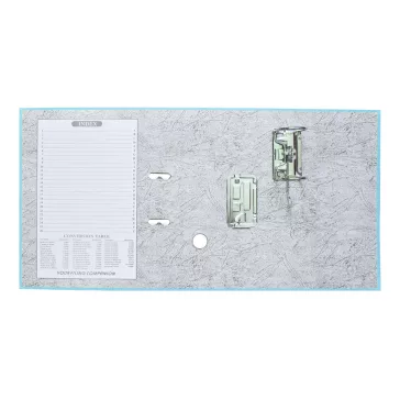   Iratrendező A4, 7,5cm,lapraszerelt, Bluering® Smart világoskék
