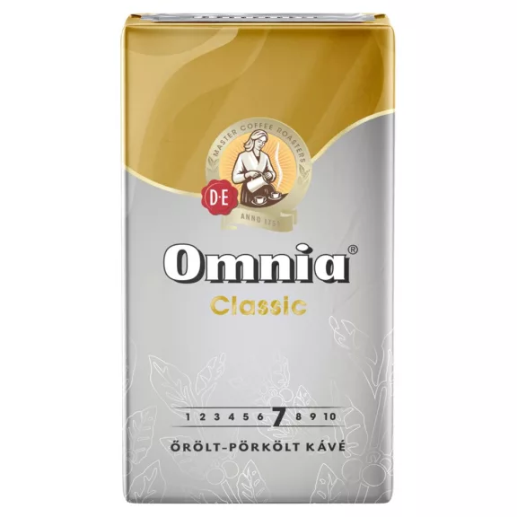 Kávé őrölt, 250g, Douwe Egberts Omnia Classic Kávé őrölt, 250g, Douwe Egberts Omnia Classic