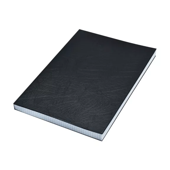 Beírókönyv A4, 200lap fekete PVC borító, Bluering® kockás Beírókönyv A4, 200lap fekete PVC borító, Bluering® kockás