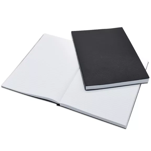 Beírókönyv A4, 200lap fekete PVC borító Bluering® vonalas Beírókönyv A4, 200lap fekete PVC borító Bluering® vonalas