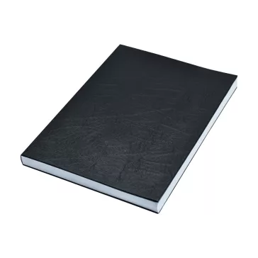   Beírókönyv A4, 200lap fekete PVC borító Bluering® vonalas