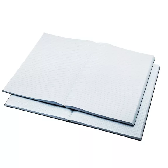 Beírókönyv A4, 200lap fekete PVC borító Bluering® vonalas Beírókönyv A4, 200lap fekete PVC borító Bluering® vonalas