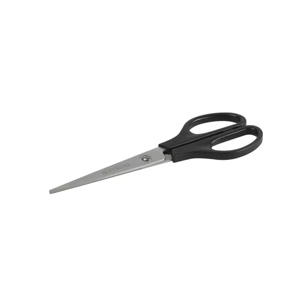 Olló 17cm, műanyag fekete nyél hegyes penge Bluering® Olló 17cm, műanyag fekete nyél hegyes penge Bluering®