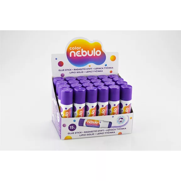 Ragasztóstift színváltós 15g. Nebulo Ragasztóstift színváltós 15g. Nebulo