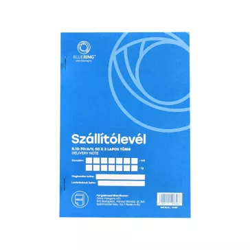 Szállítólevél