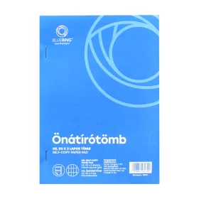 Önátírótömb A5, 50x3lapos franciakockás Bluering®