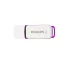 Pendrive 64Gb. USB 2.0 Philips Snow Edition fehér-lila