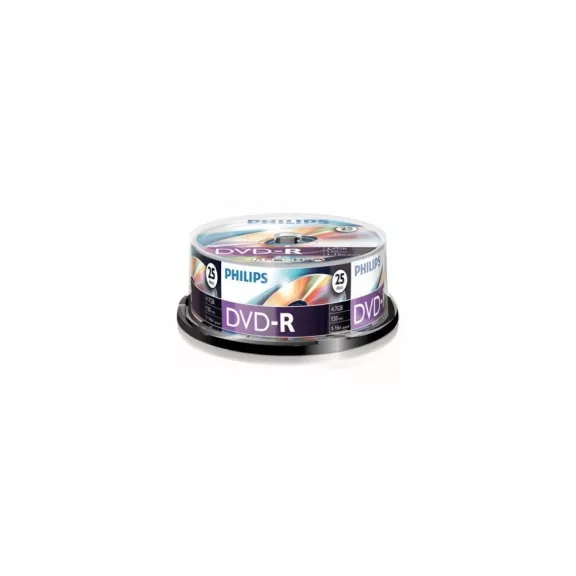 DVD-R cake box 25 db/doboz Philips DVD-R cake box 25 db/doboz Philips