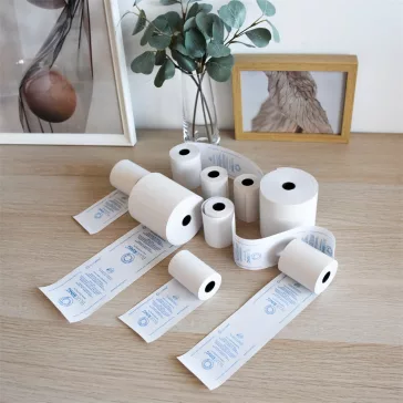   Hőpapír 80 mm széles, 75fm hosszú, cséve 12mm, 4 tekercs/csomag, ( 80/80 ) BPA mentes Bluering®