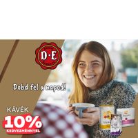 DOUWE EGBERTS Omnia kávék 10% kedvezménnyel!